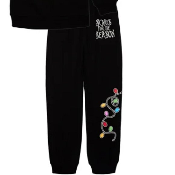 Nightmare Before Christmas Boys Sweatshirt & Joggers, Santa Jack, Sizes 4-18 NWT - Picture 4 of 4